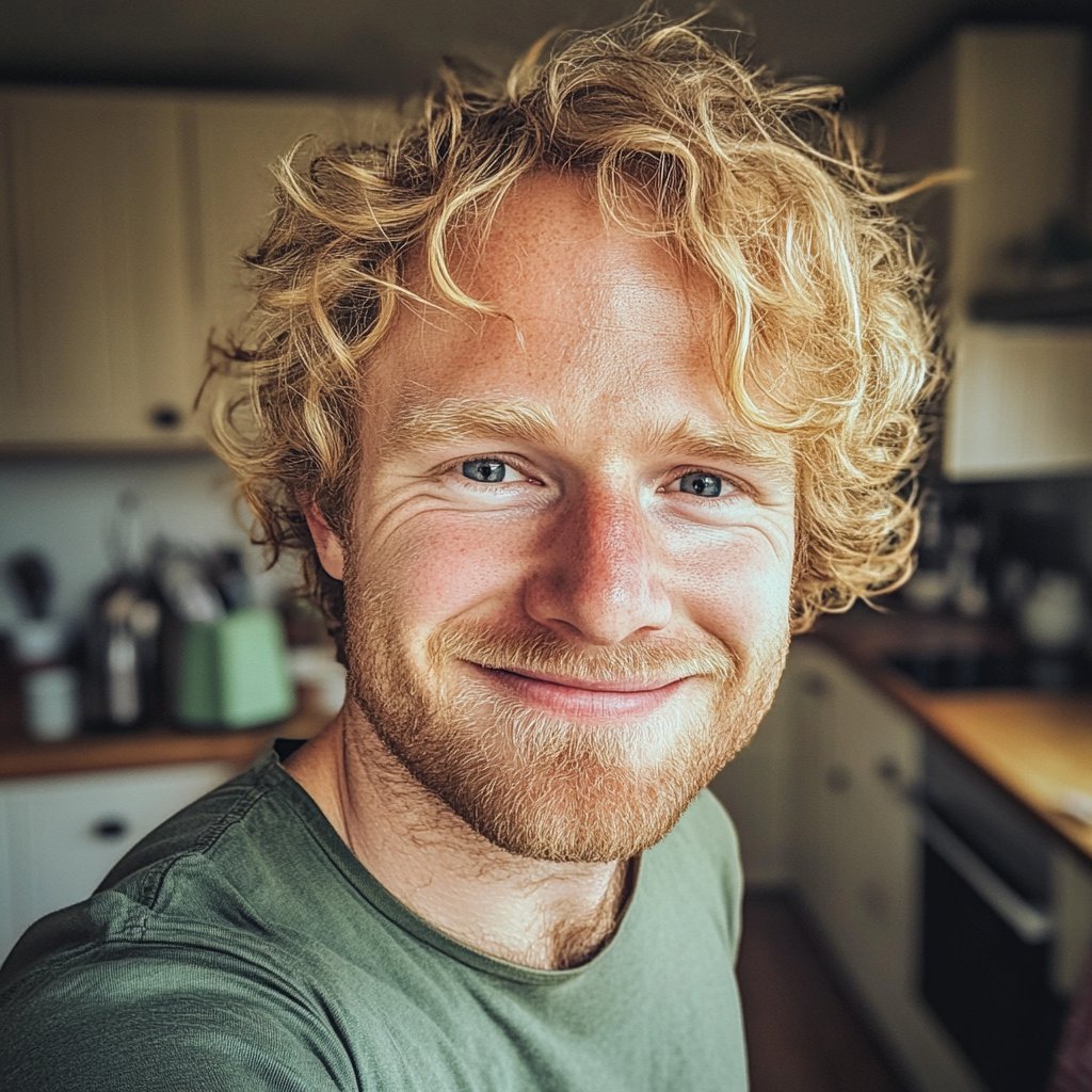 A smiling man | Source: Midjourney