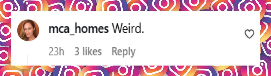 A netizen's comment about Donald Trump and Erika Kirk's exchange at the Oval Office on November 10, 2025 | Source: Instagram/foxnews