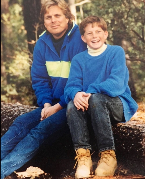Adam Lambert with his father from a post dated June 16, 2019. | Source: Facebook/Adam Lambert