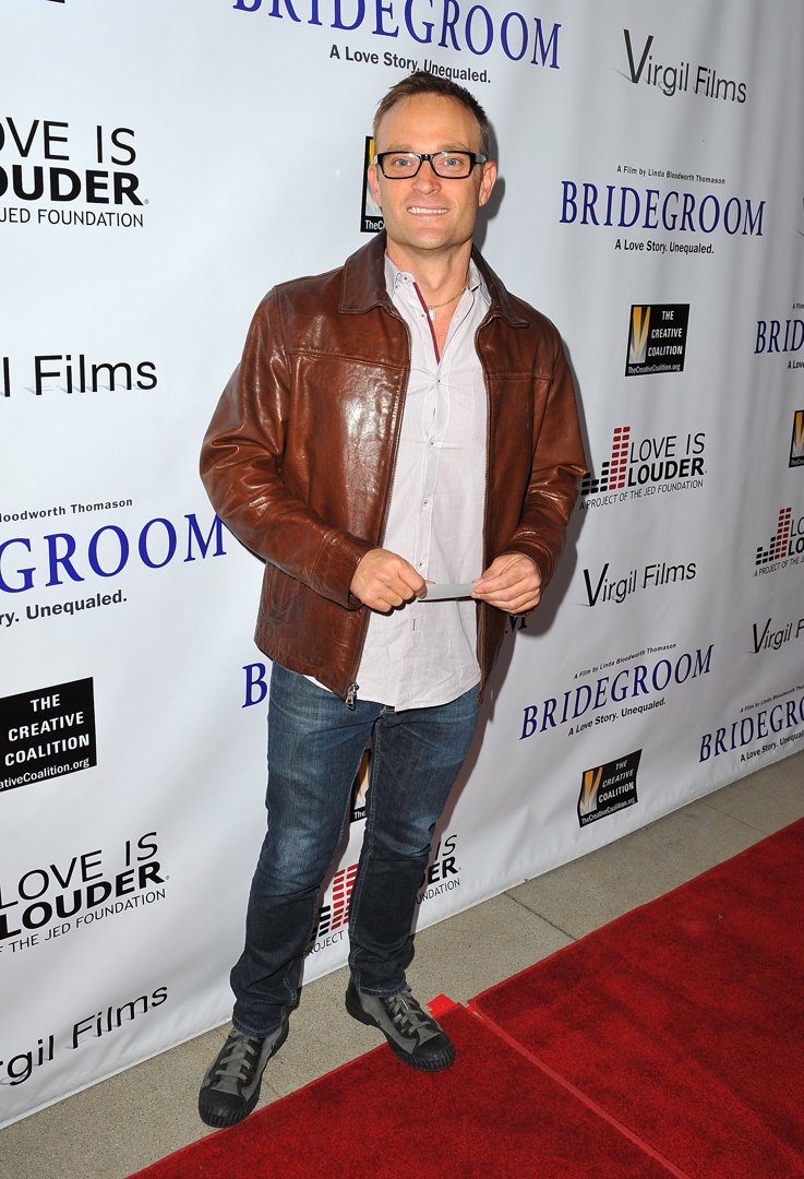 Chad Allen attends the premiere of 