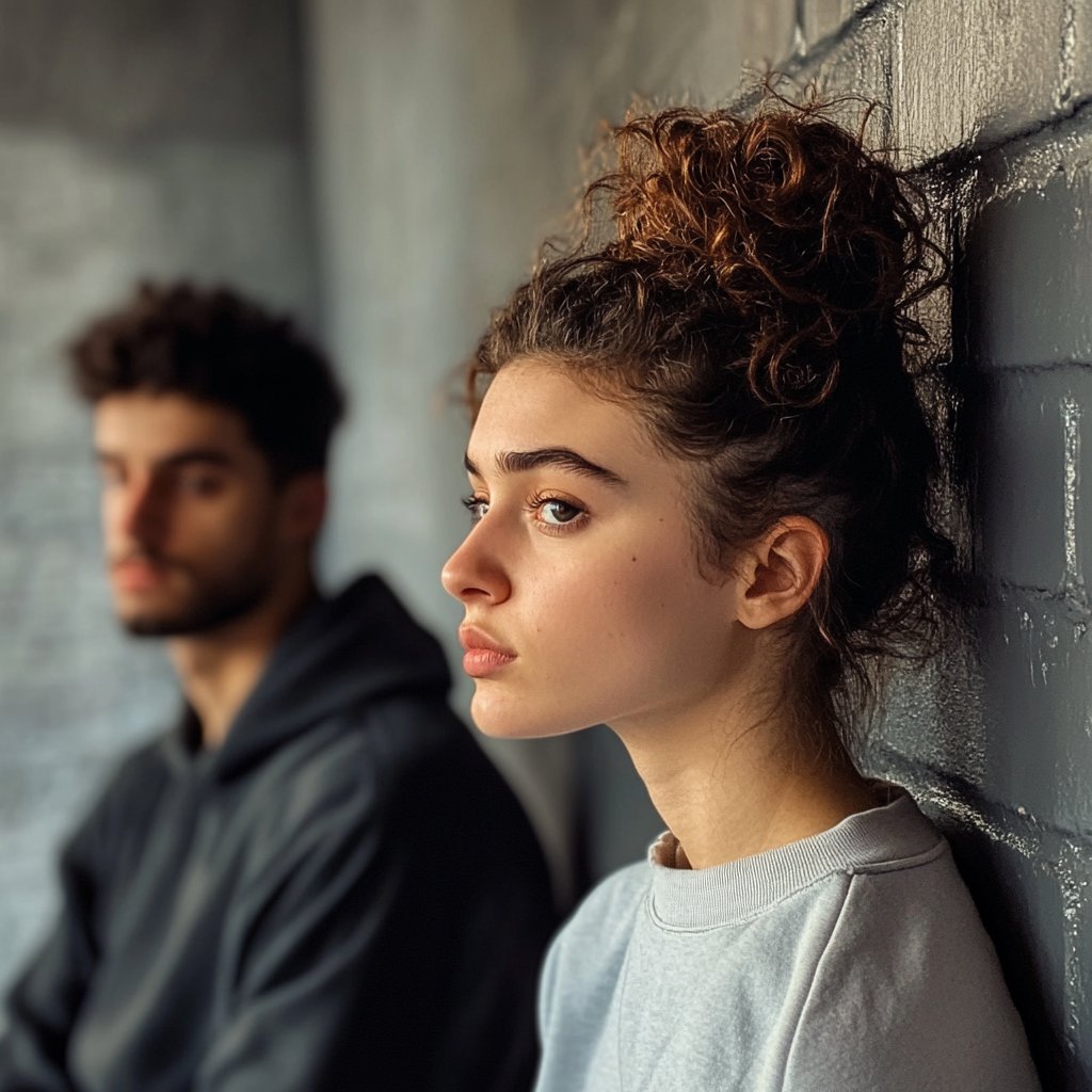 Man and a woman who don't get along | Source: Midjourney