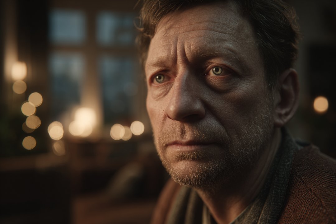 A man in his house | Source: Midjourney