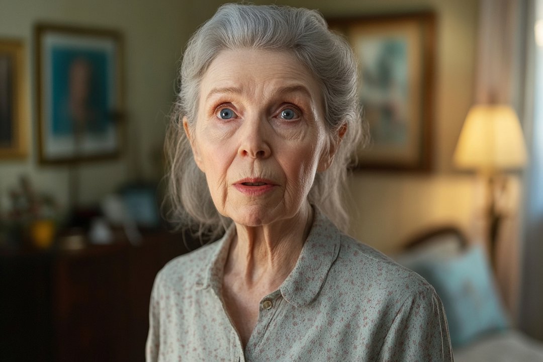 A woman standing in her house | Source: Midjourney