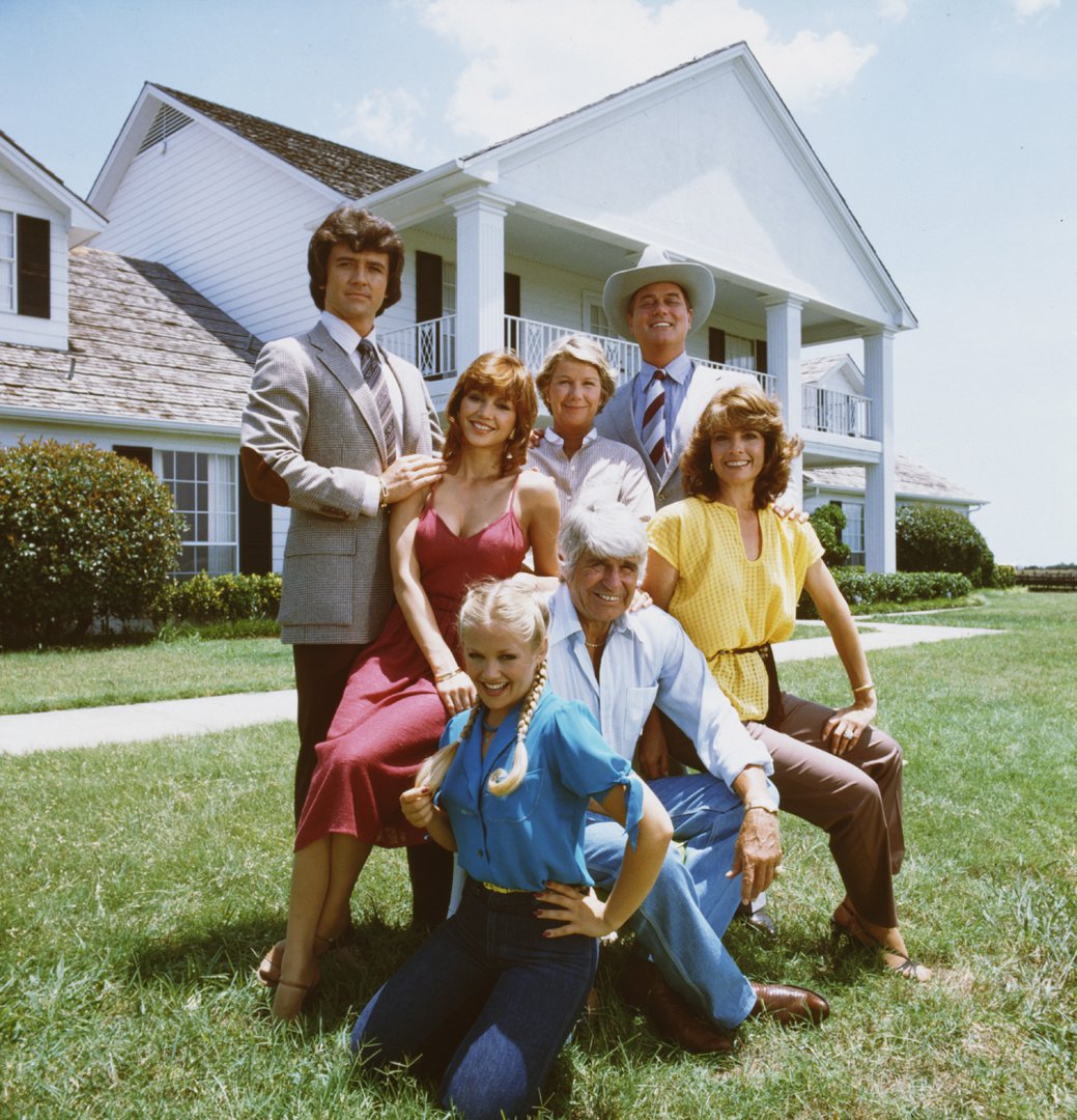 Members of the Ewing family from the television series 