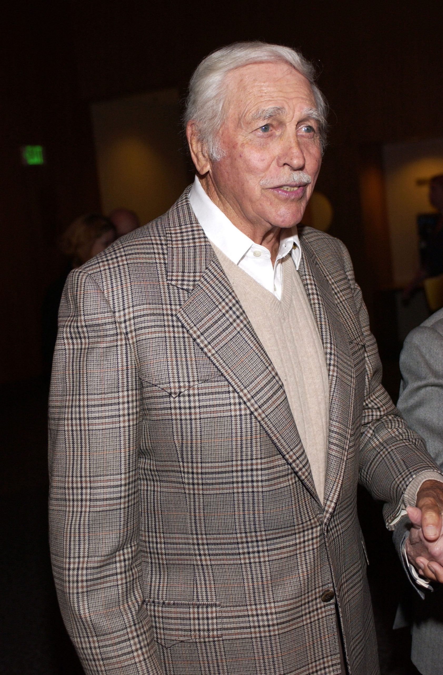 Howard Keel at the The Directors Guild of America in Los Angeles, California, 2002. | Source: Getty Images