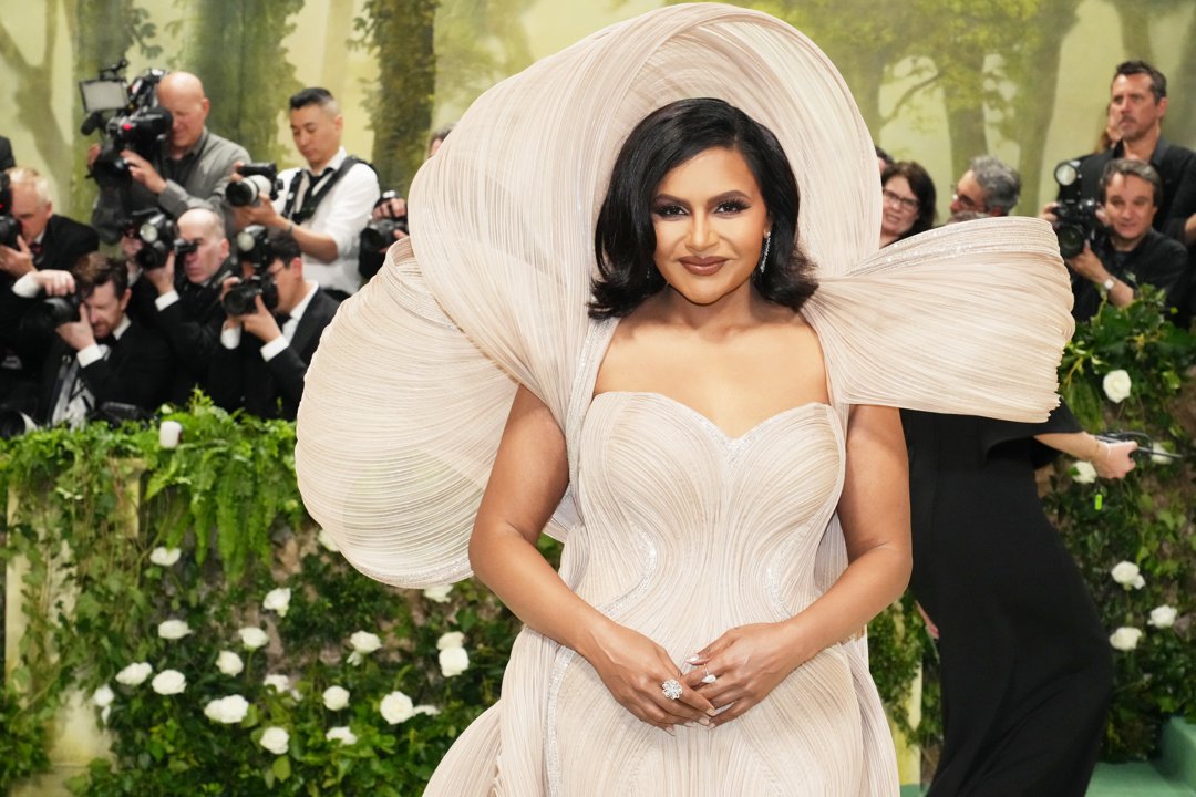 Mindy Kaling at The 2024 Met Gala on May 6 in New York. | Source: Getty Images