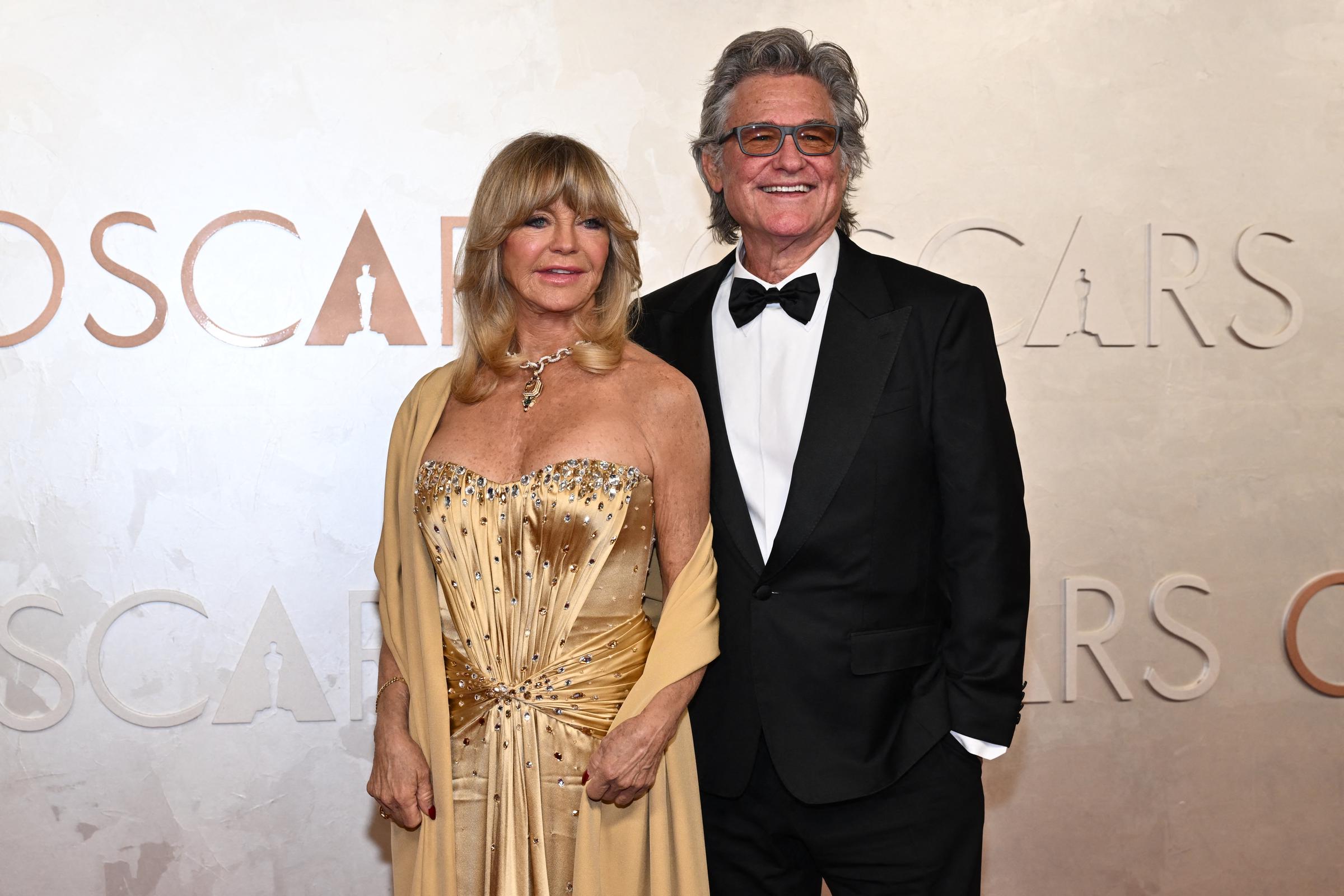 Goldie Hawn and Kurt Russell at the 97th Annual Academy Awards on March 2, 2025, in Hollywood, California. | Source: Getty Images