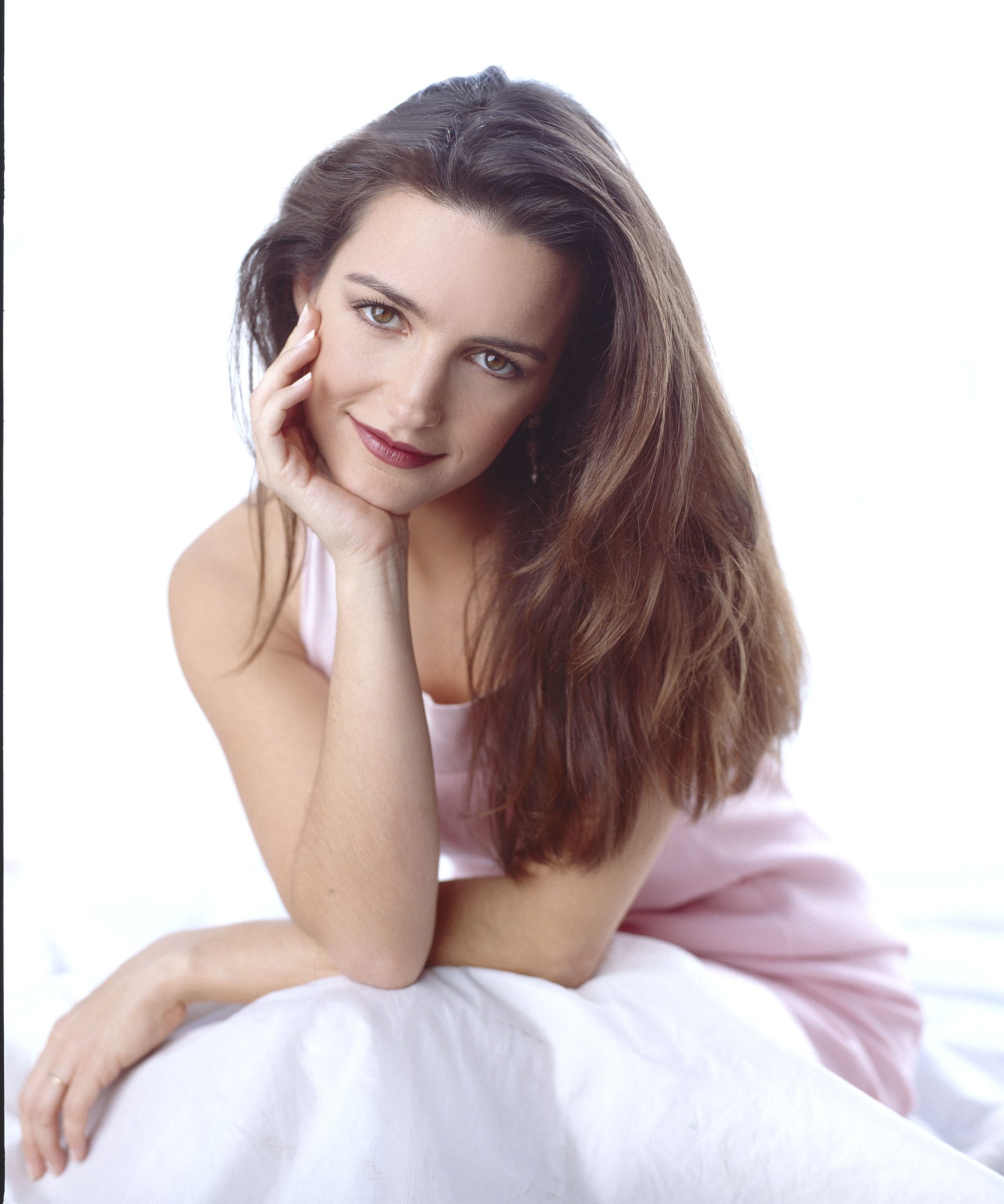 Kristin Davis posing for a portrait in Los Angeles, California, circa 1986. | Source: Getty Images