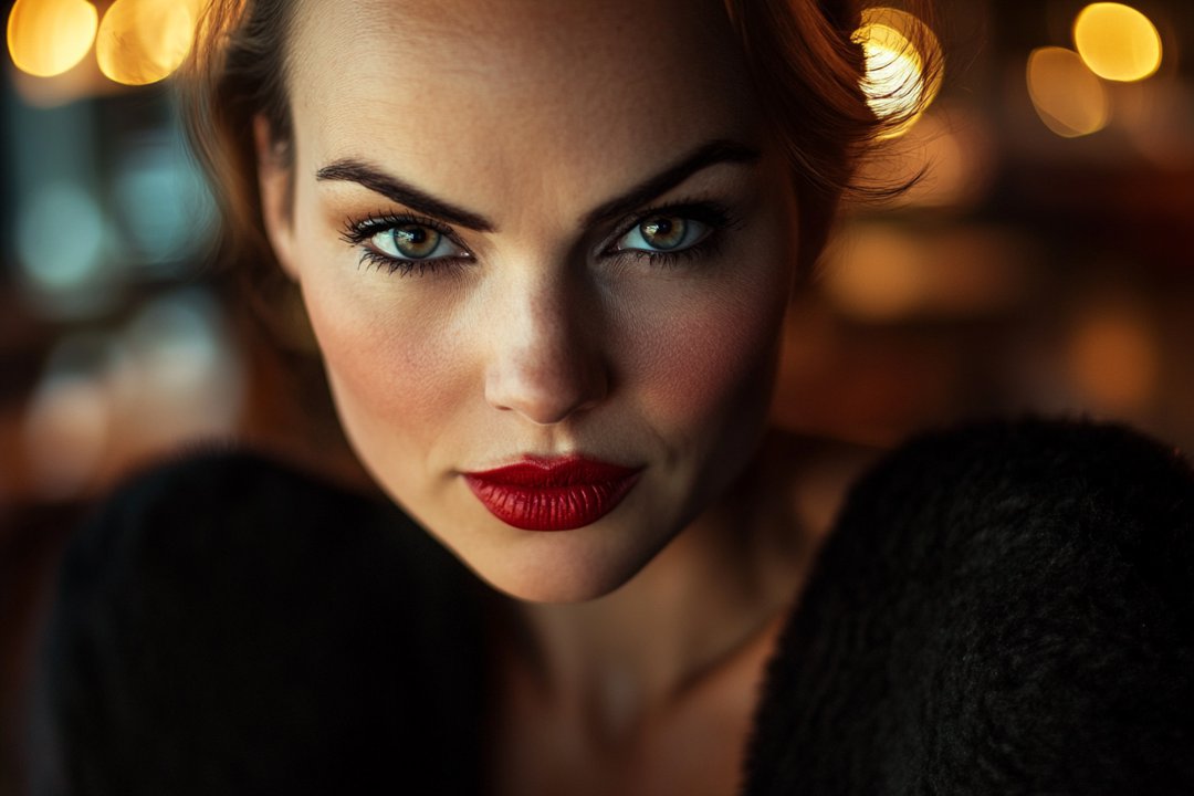 A woman staring unkindly | Source: Midjourney