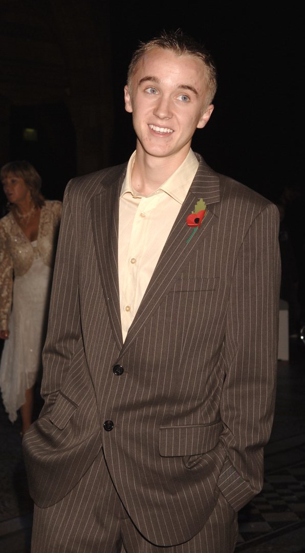 Tom Felton arrives at the 