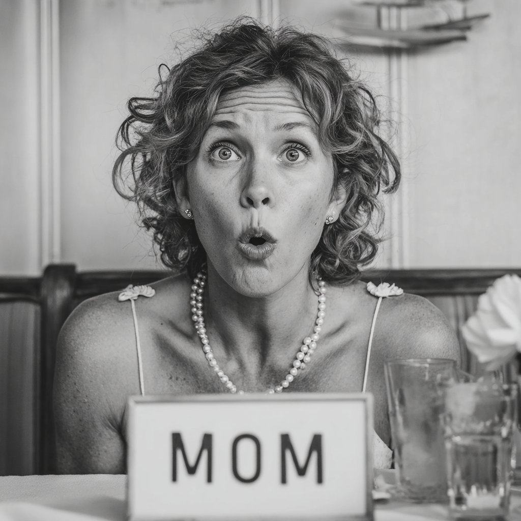 A shocked woman at a wedding | Source: Midjourney