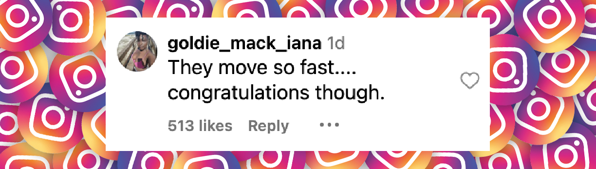 A netizen's comment on Amy Slaton's wedding, posted on October 31, 2025 | Source: Instagram/tlc