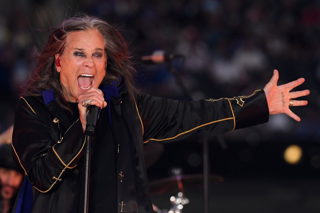 Ozzy Osbourne performing during the NFL half-time show on September 8, 2022, in Inglewood, California. | Source: Getty Images