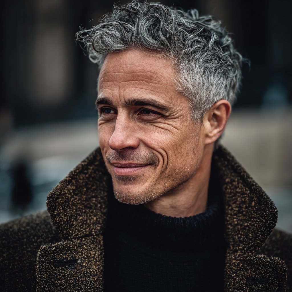 A close-up of a smiling man | Source: Midjourney