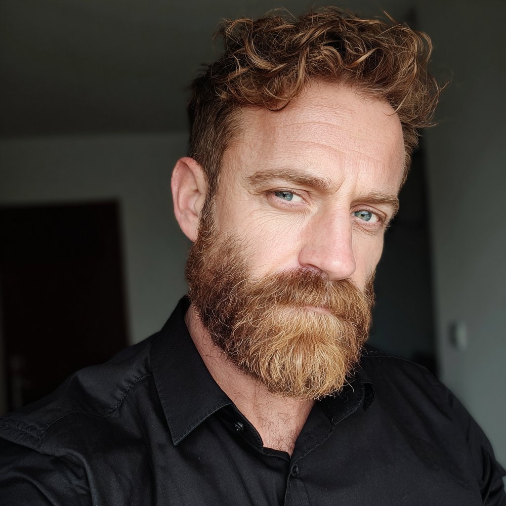 A man wearing a formal black shirt | Source: Midjourney