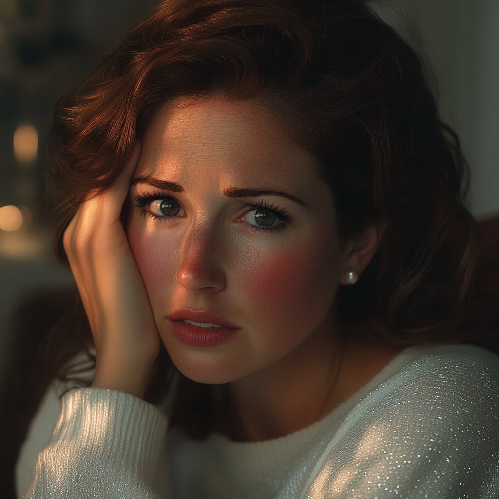 A sad woman | Source: Midjourney