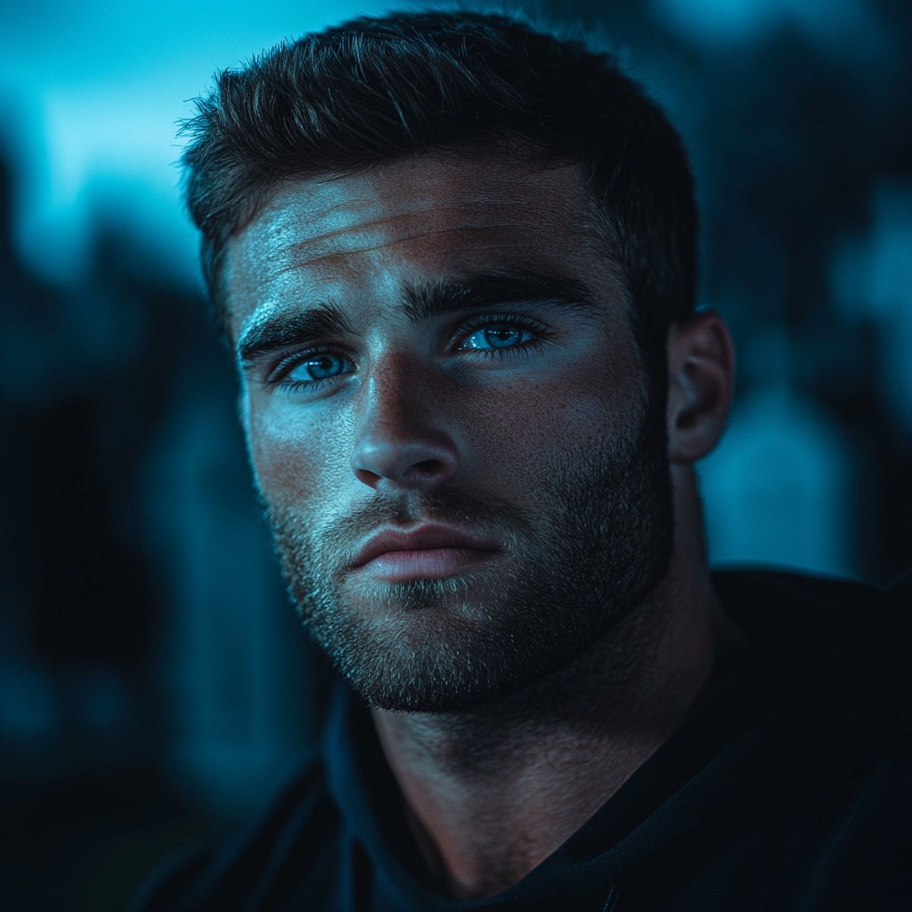 Portrait of a sad man | Source: Midjourney