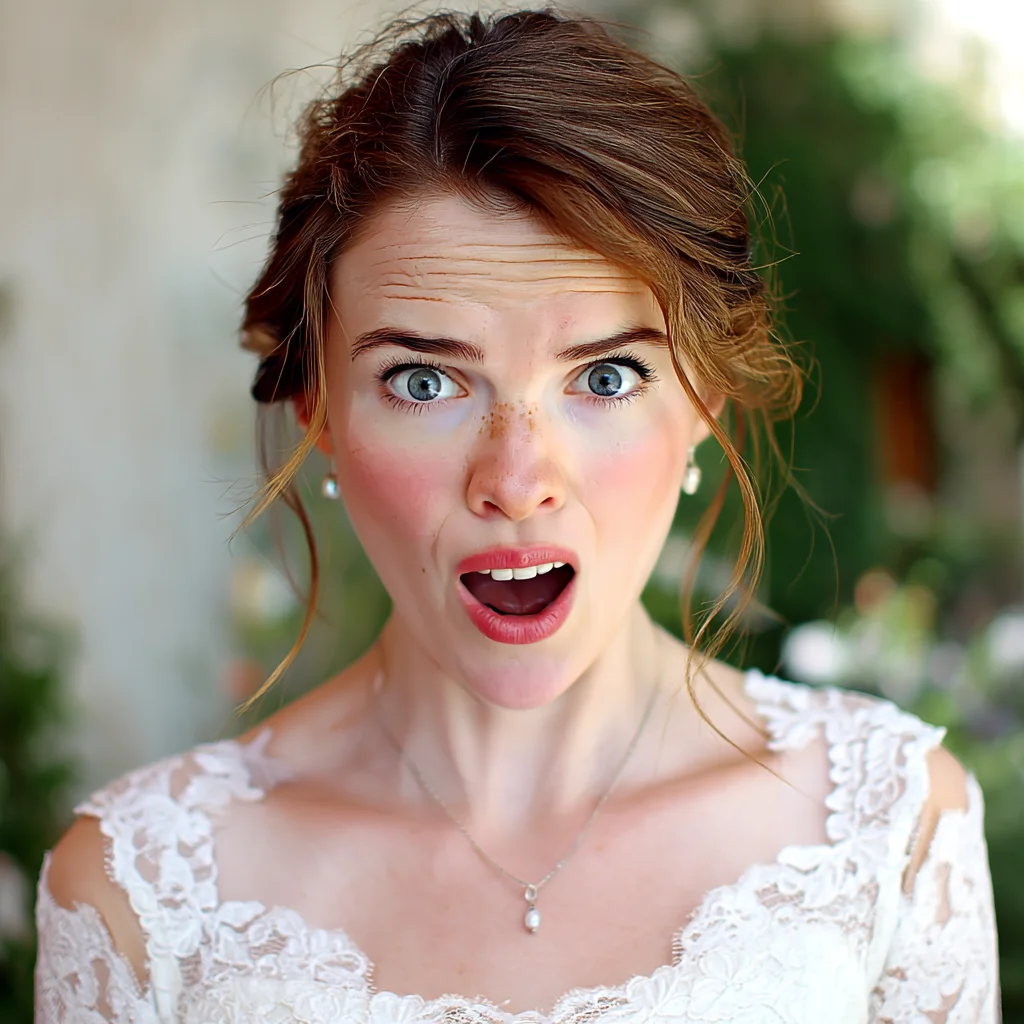 An upset bride | Source: Midjourney