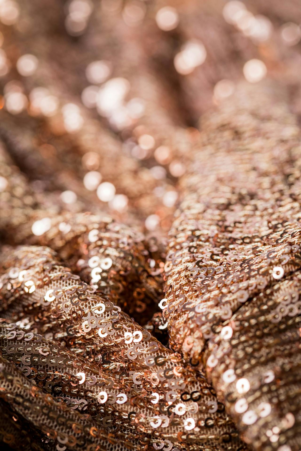 Close-up shot of a shimmery fabric with sequins | Source: Pexels