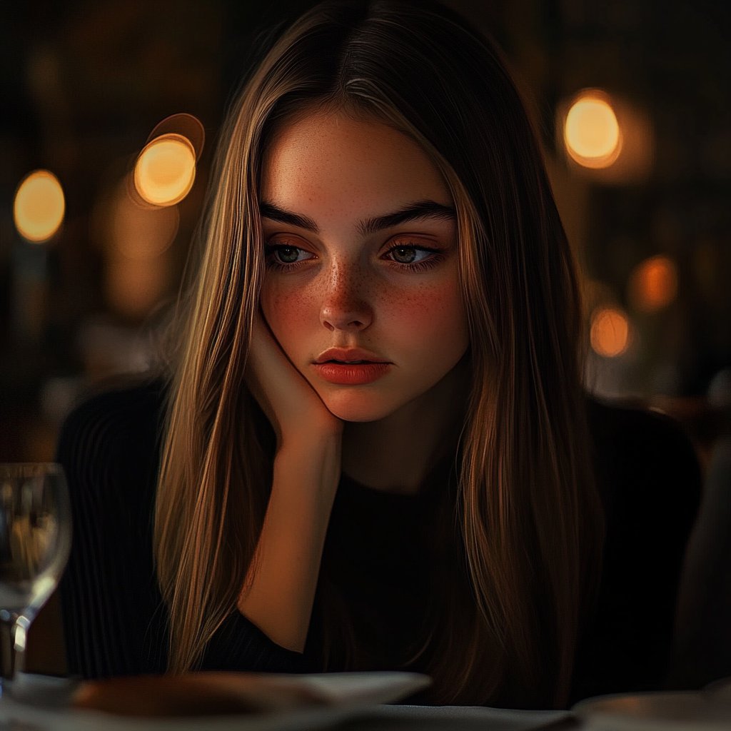 A sad woman | Source: Midjourney