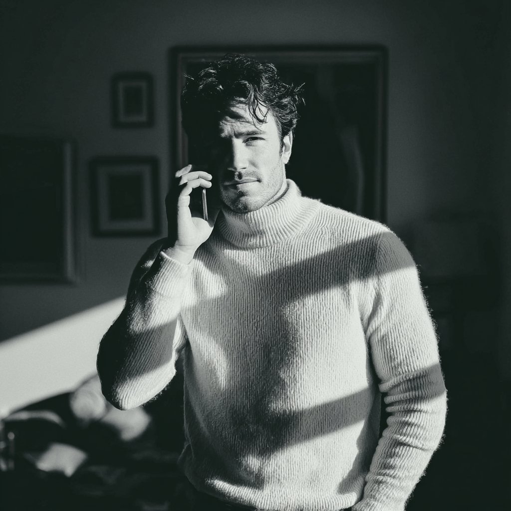 A man on the phone | Source: Midjourney