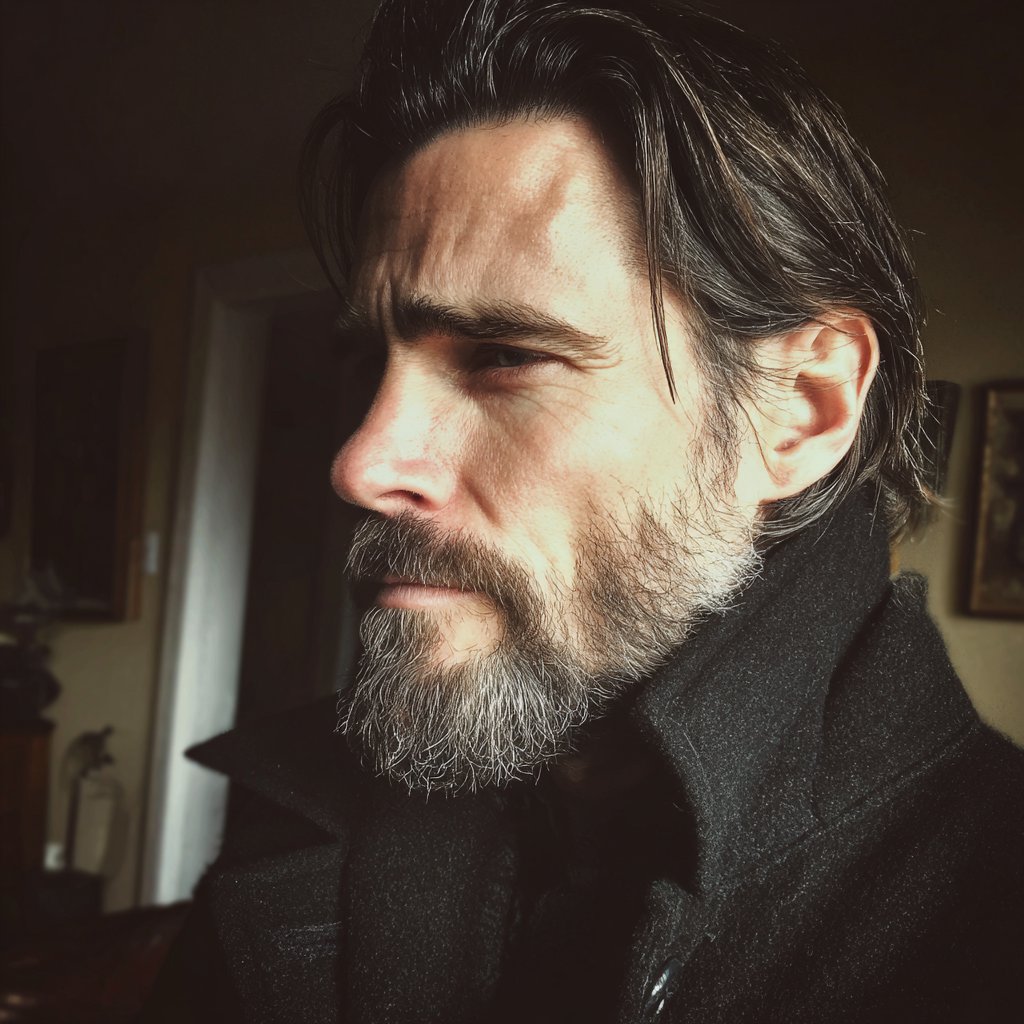 A close-up of a frowning man | Source: Midjourney