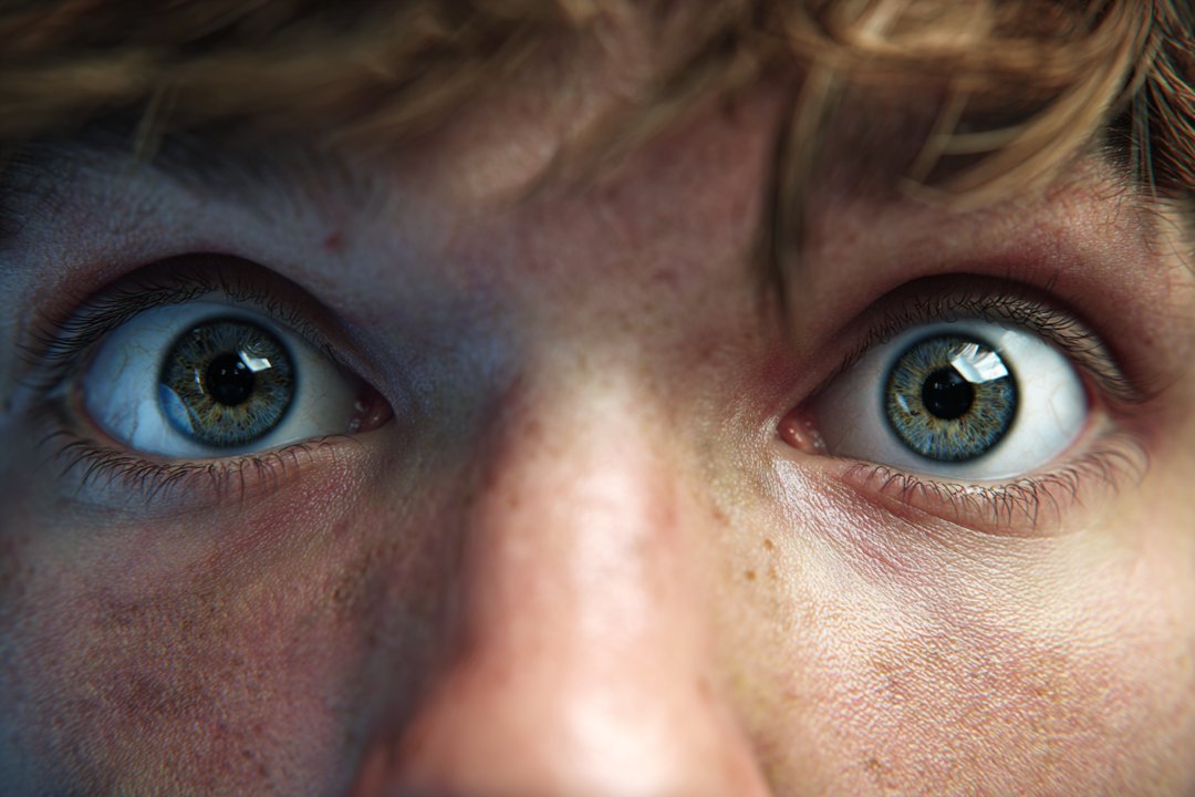 A close-up shot of a boy's eyes | Source: Midjourney