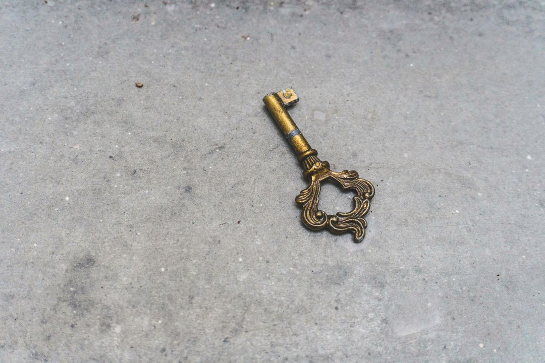 A small rusty key | Source: Unsplash
