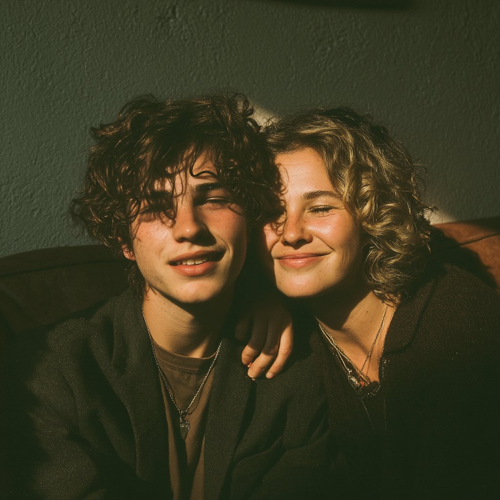 A happy mother and son | Source: Midjourney