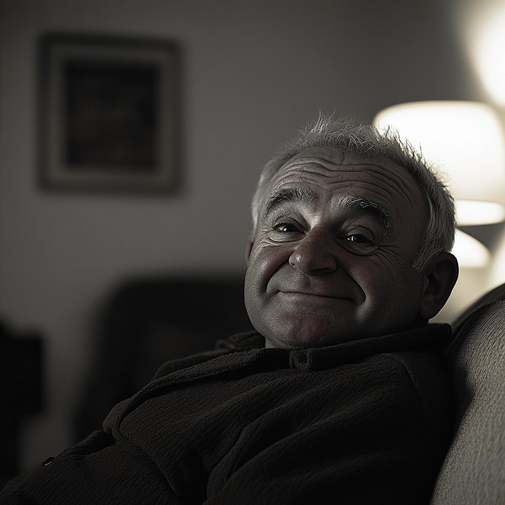 A smiling older man | Source: Midjourney