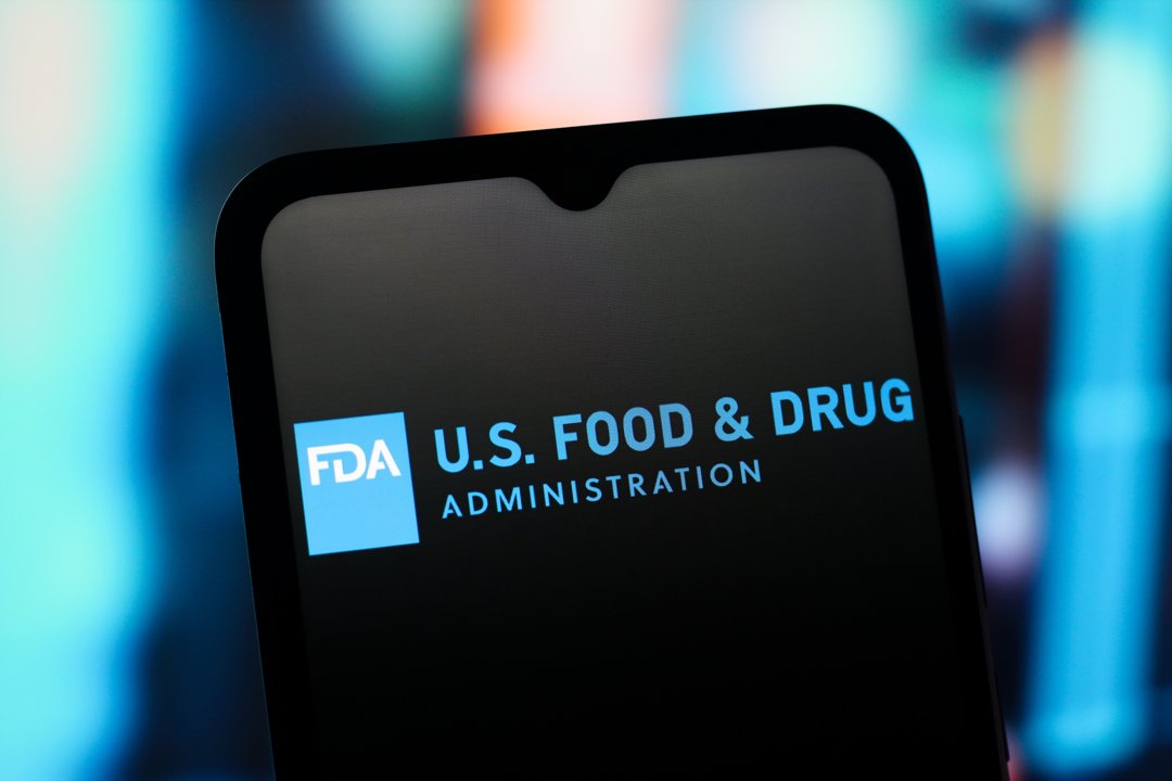 The FDA logo is seen displayed on a smartphone screen, dated July 22, 2025 | Source: Getty Images