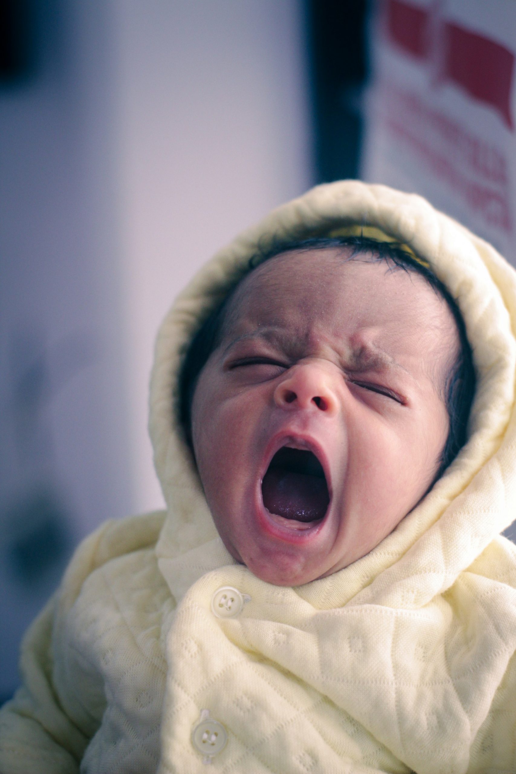 A baby crying | Source: Unsplash