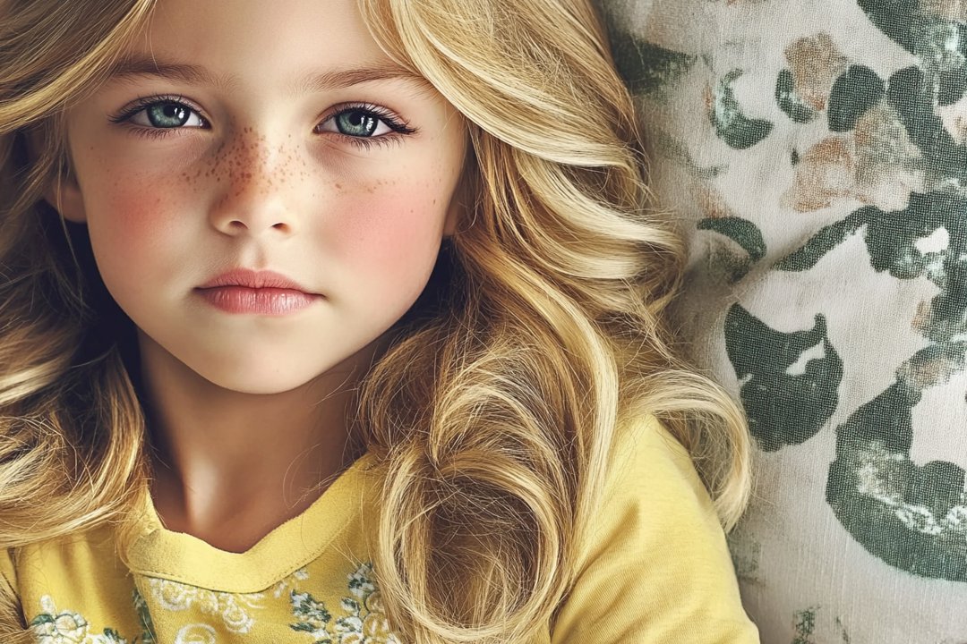 A girl with a deadpan expression | Source: Midjourney