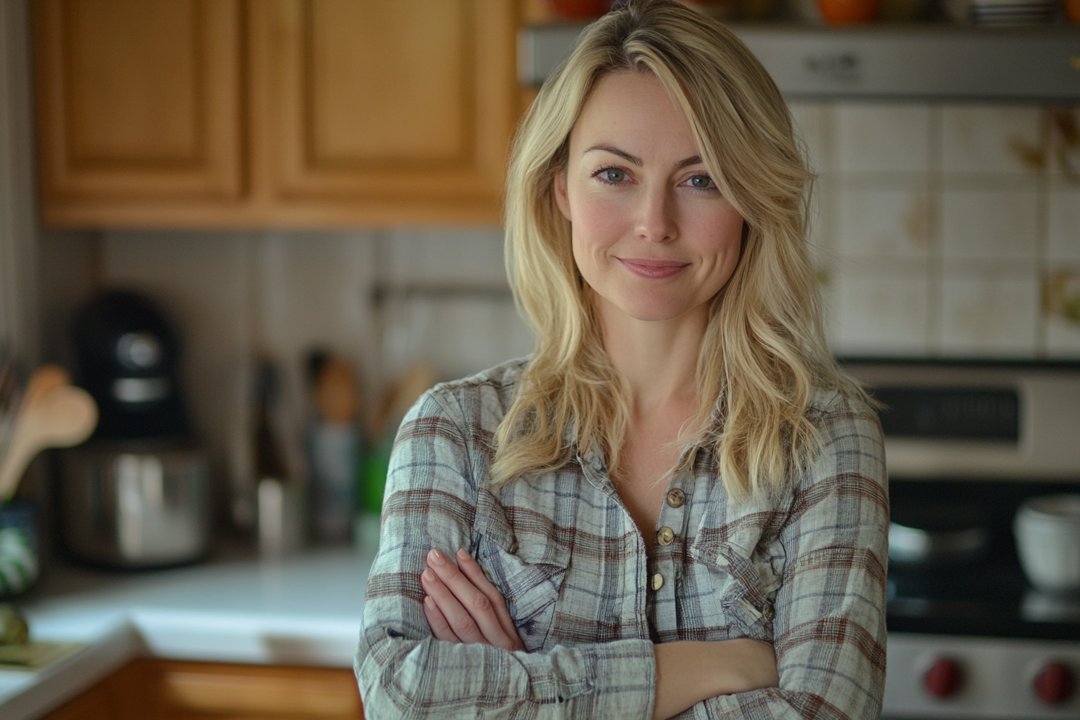 A smiling woman | Source: Midjourney