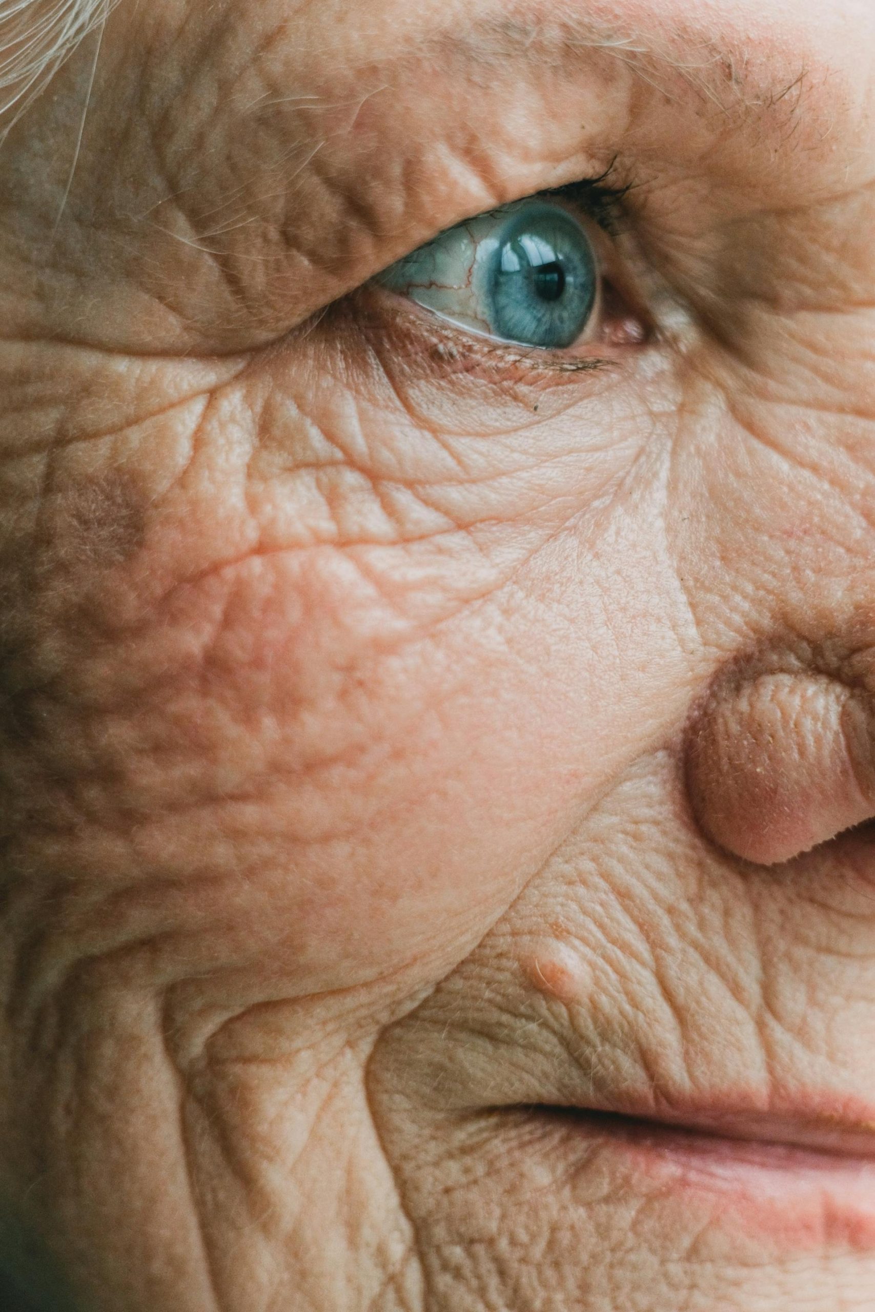An elderly woman's face | Source: Pexels