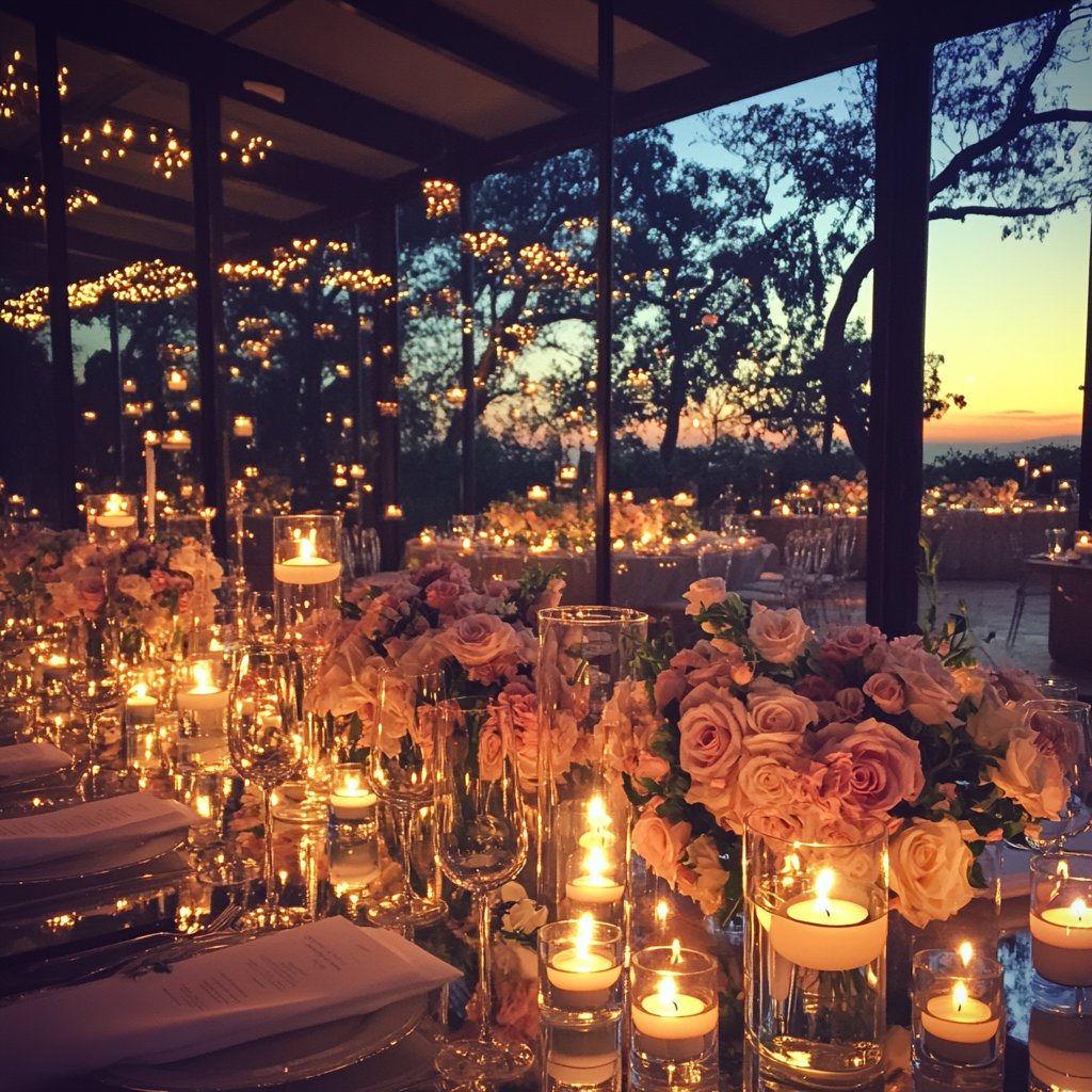 A beautiful vineyard wedding setting | Source: Midjourney