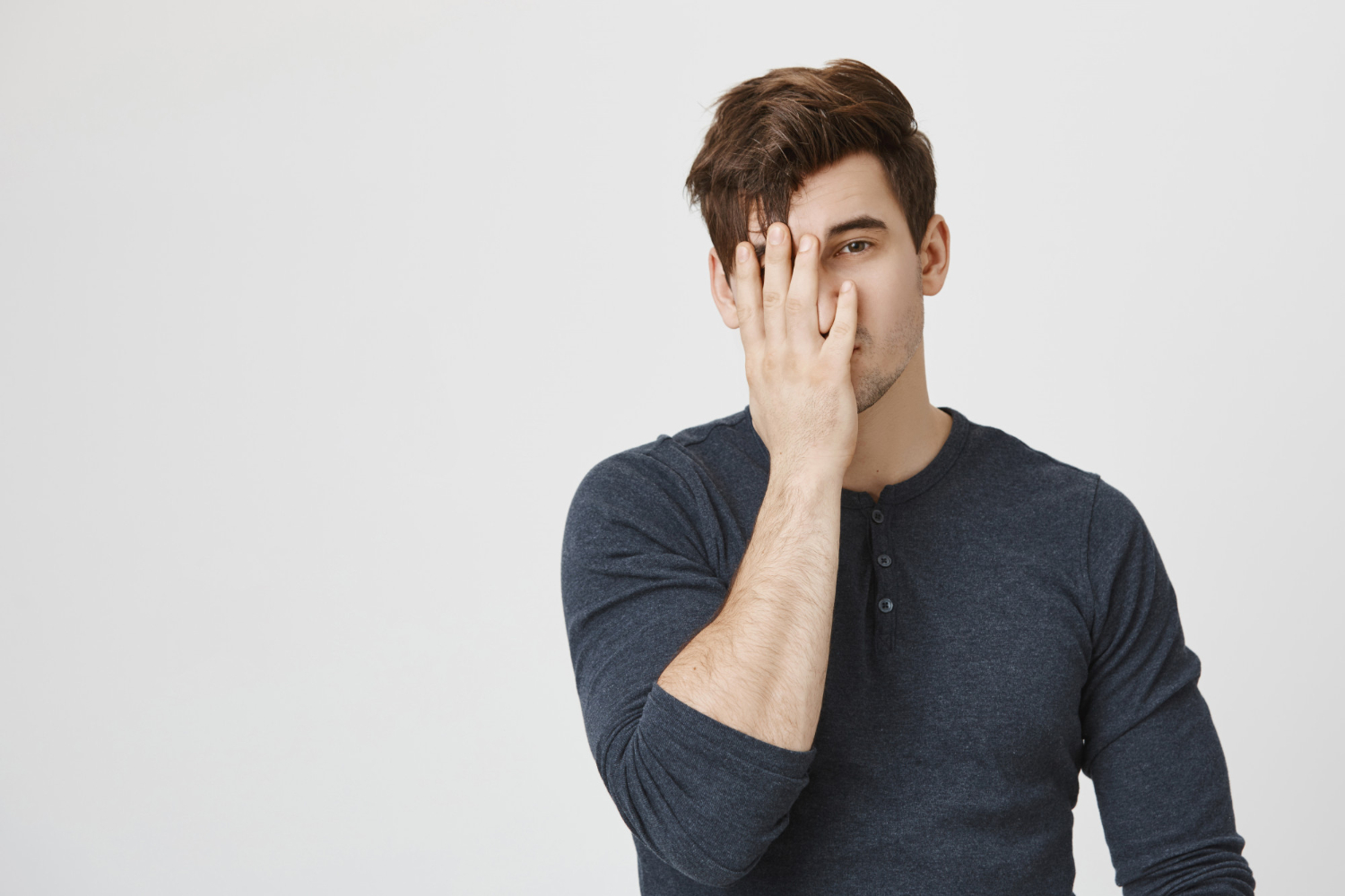 A devastated man | Source: Freepik