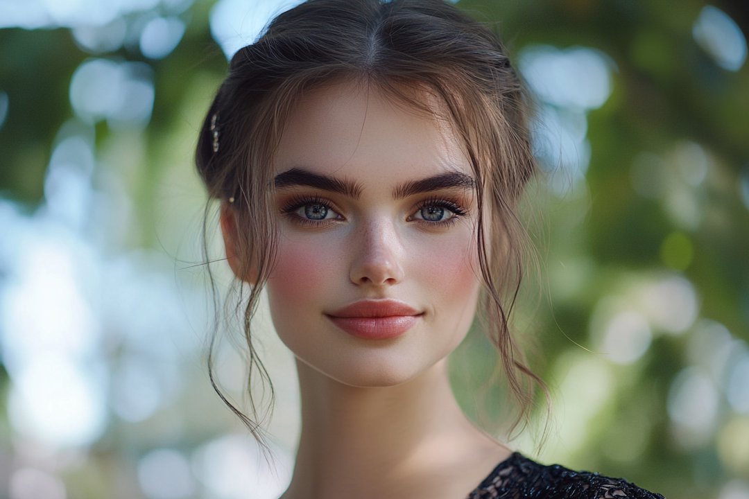 A woman smiling | Source: Midjourney