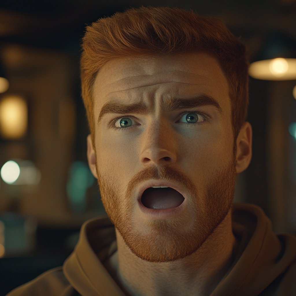 A shocked man | Source: Midjourney