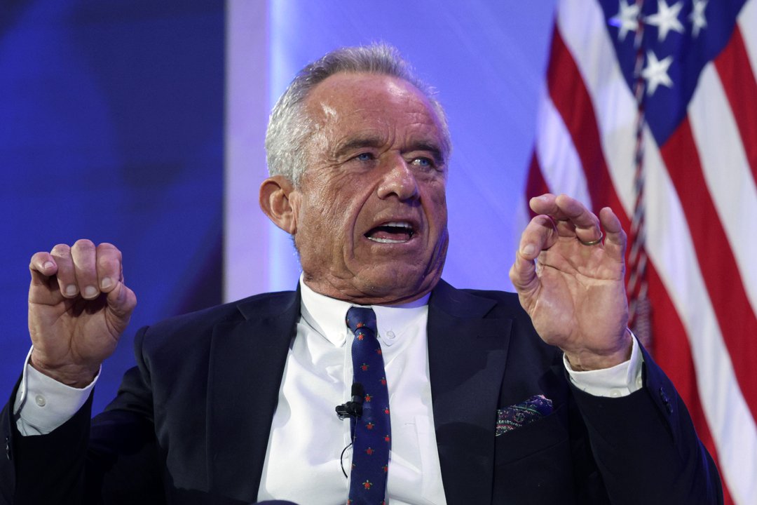 Robert F. Kennedy Jr. during a discussion at The Official MAHA Summit on November 12, 2025, in Washington, D.C. | Source: Getty Images