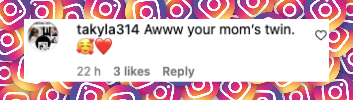 Fan comment about Monroe Cannon and Mariah Carey, posted on November 23, 2025. | Source: Instagram/roecannon