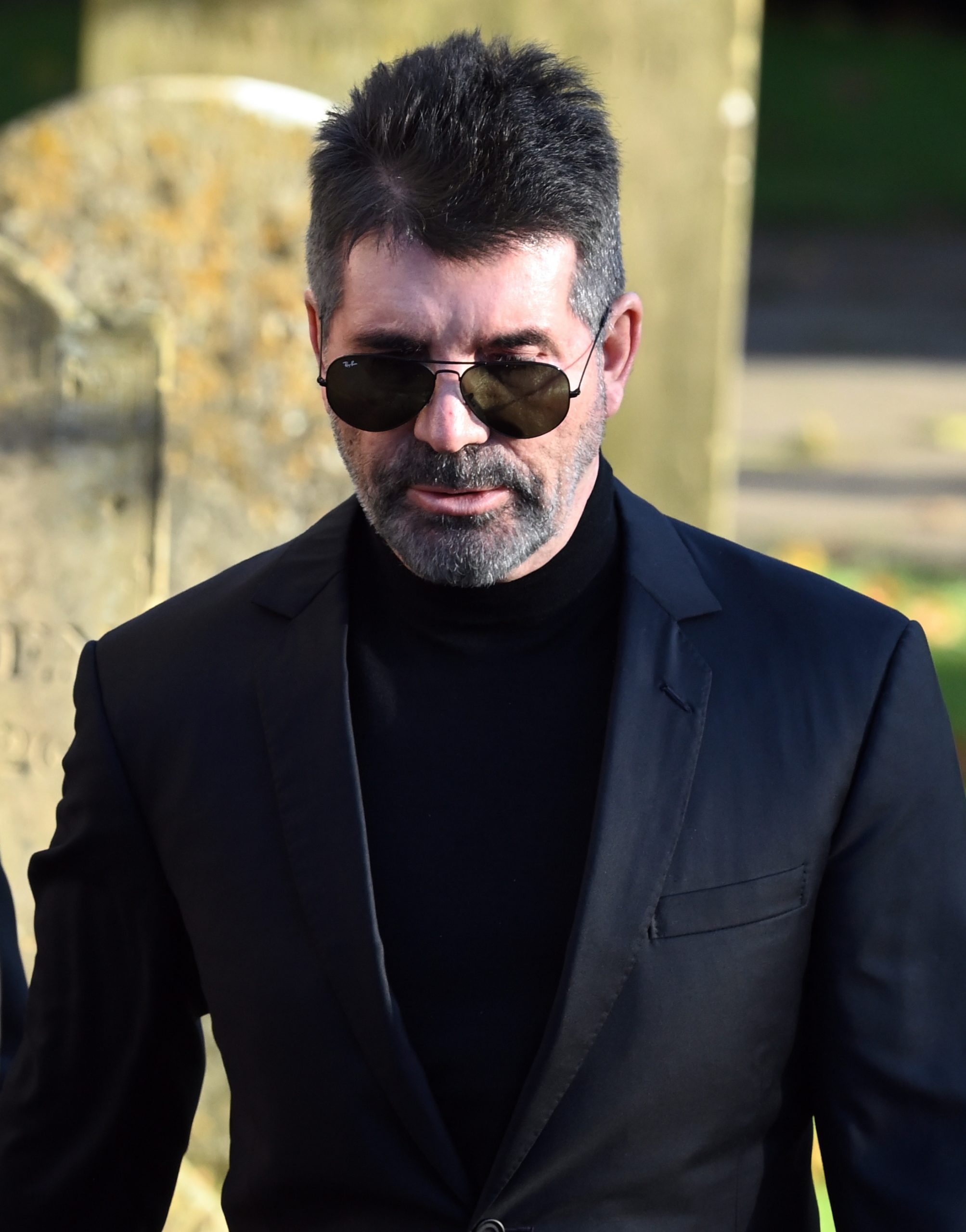 Simon Cowell at Liam Payne's funeral at St. Mary's Church on November 20, 2024, in Amersham, England. | Source: Getty Images