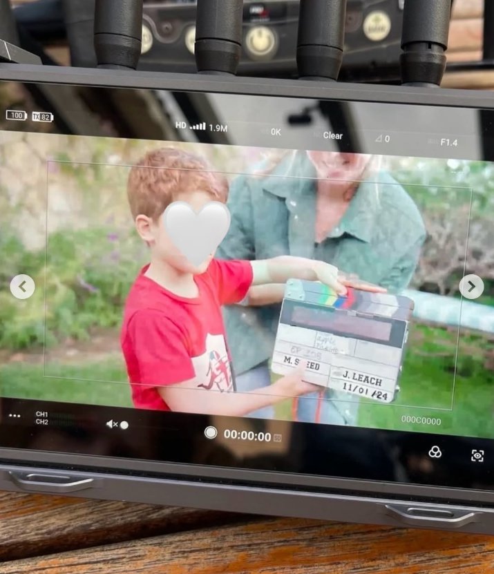 Prince Archie is seen gripping a clapperboard, in a post dated September 1, 2025 | Source: Instagram/meghan