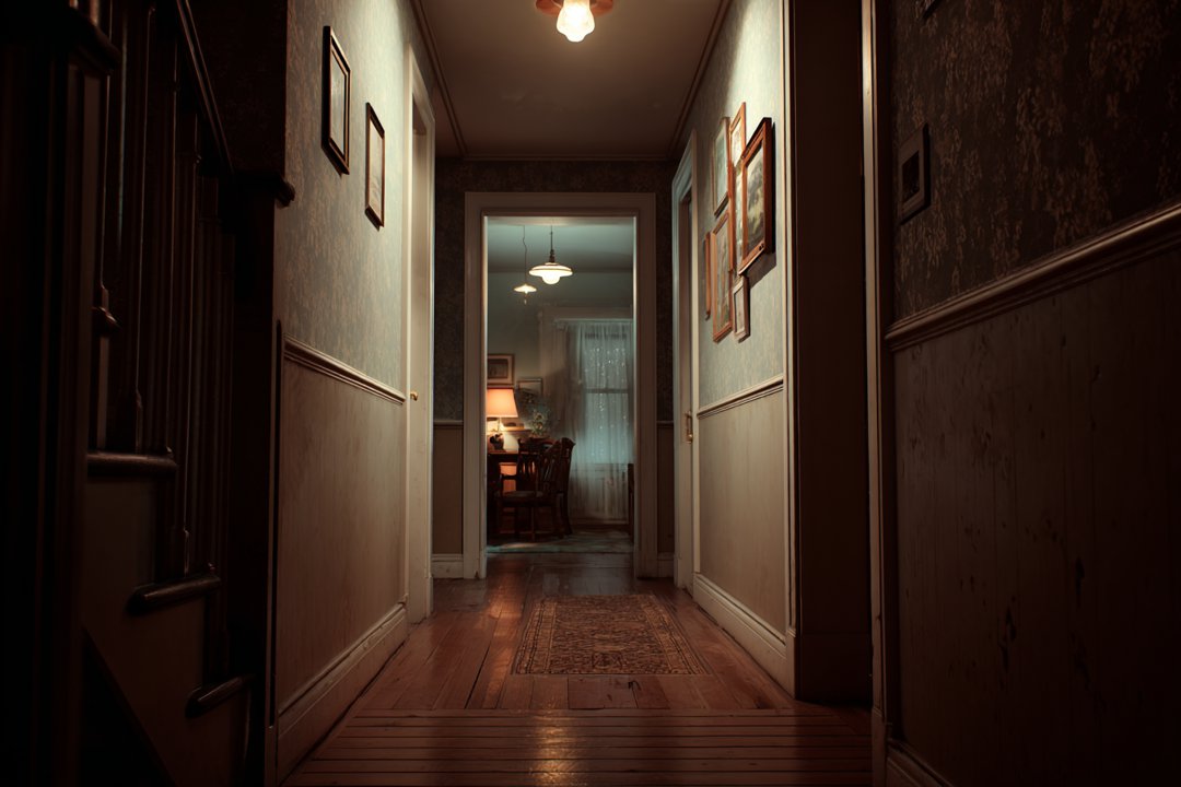 The hallway of a house | Source: Midjourney