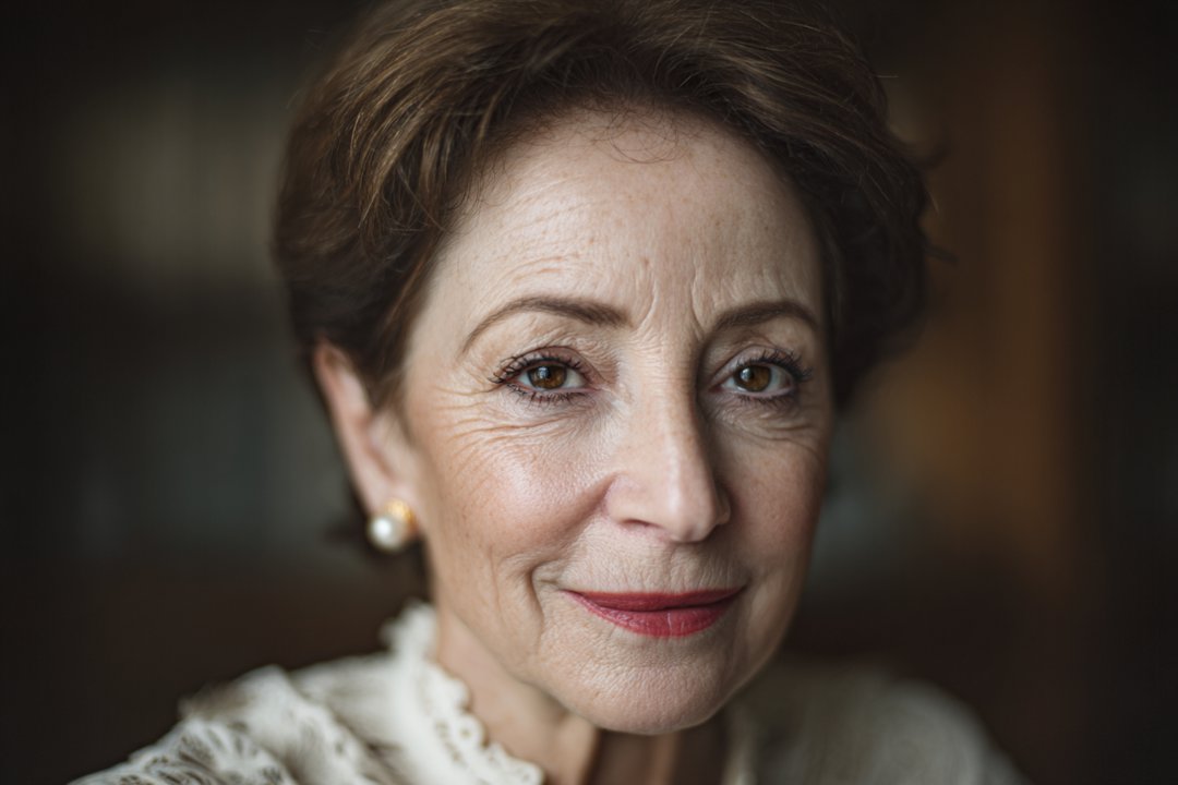 A woman smiling | Source: Midjourney