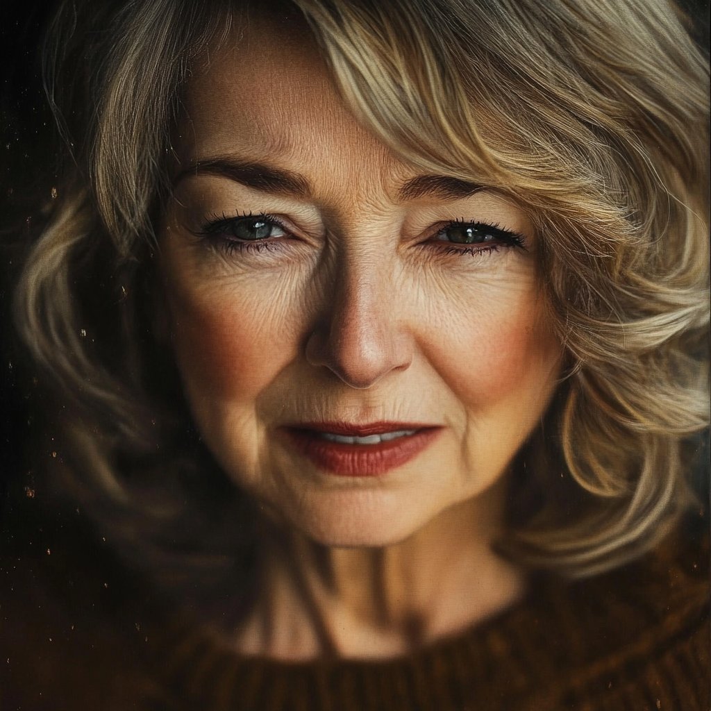 An emotional senior woman | Source: Midjourney