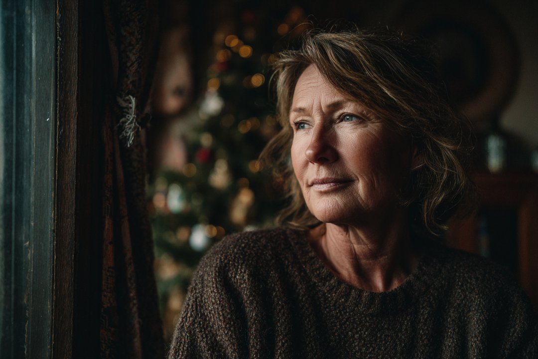 A woman looking out of a window | Source: Midjourney