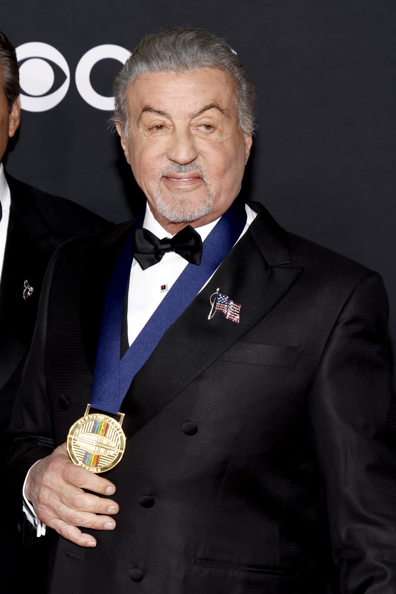 Sylvester Stallone attends the 48th Kennedy Center Honors at The Kennedy Center on December 7, 2025 in Washington, DC | Source: Getty Images