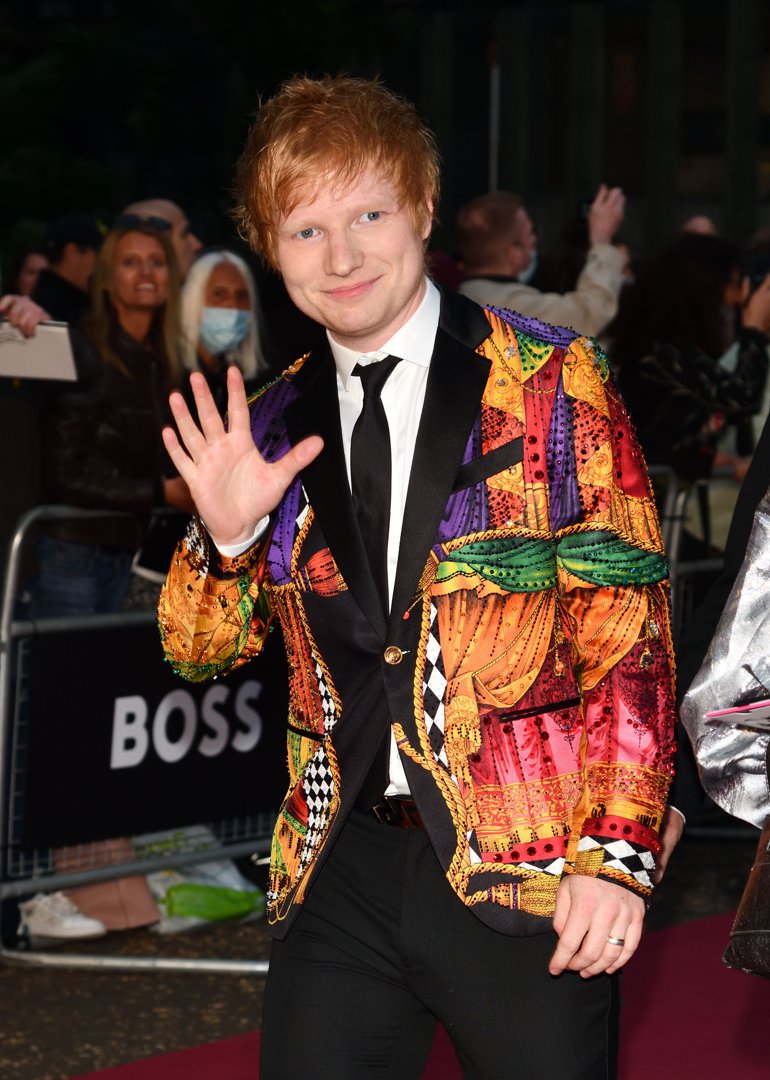 Ed Sheeran attends the GQ Men of the Year Awards 2021 held at Tate Modern on 1 September in London, England. | Source: Getty Images