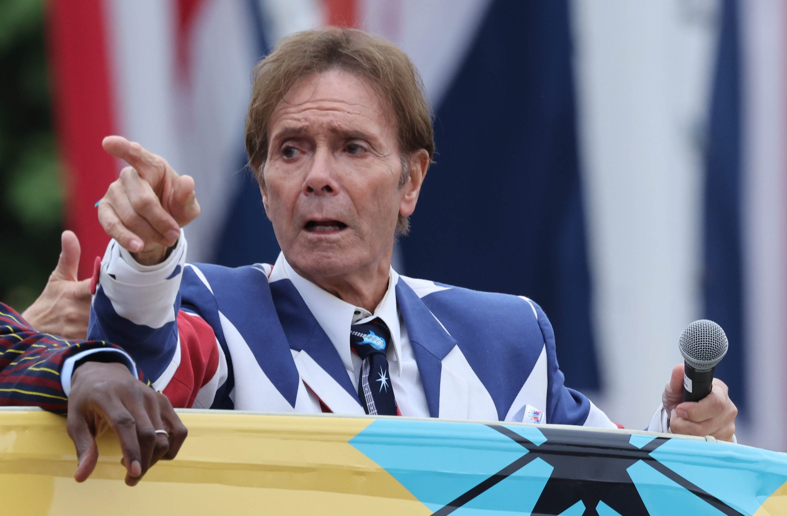 Sir Cliff Richard during the Platinum Pageant on June 5, 2022, in London, England. | Source: Getty Images
